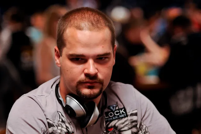 Matt Stout - Second in Chips to Start Day 3