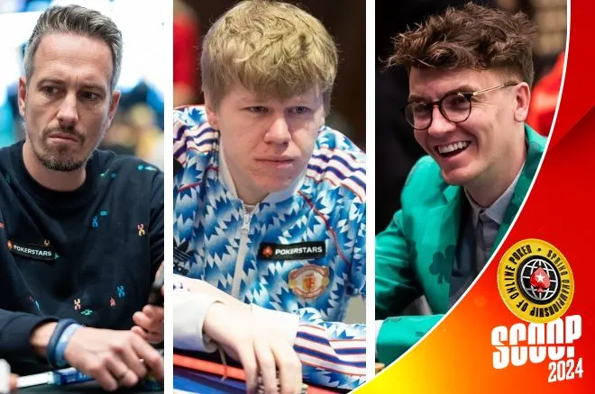 Lex Fintan Spraggy PokerStars Ambassasdors SCOOP