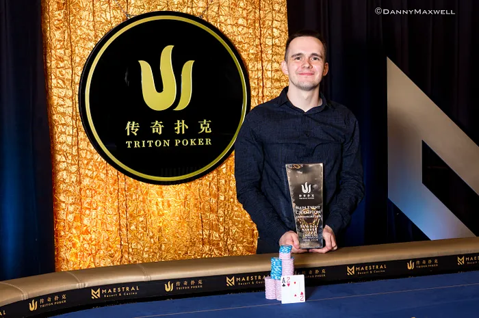 Triton SHR Montenegro : Mikita Badziakouski triomphe pour 2 millions, le Français Rui Cao 2e du Main Event 0001