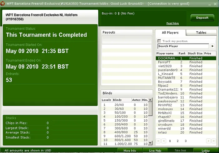 Promoção WPT Barcelona - Jorge Vales é o Vencedor 101