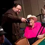 Todd Brunson takes a selfie with his father Doyle Brunson