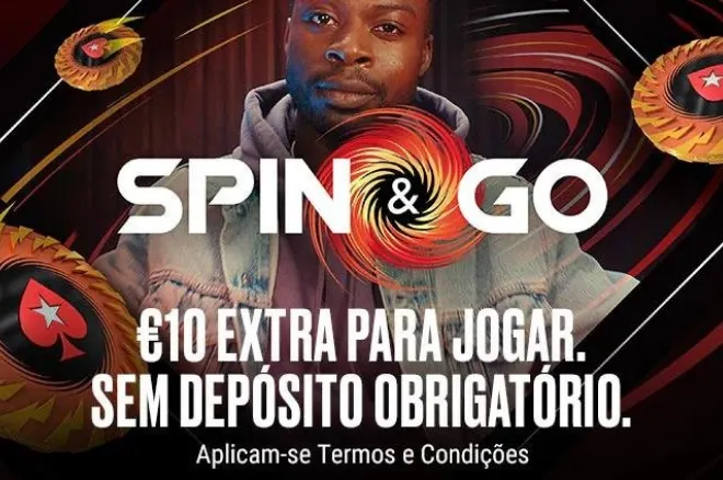 Bónus PokerStars: Recebe €10 extra para jogar SEM DEPÓSITO