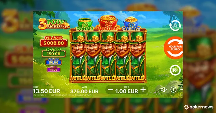 3 Pots Riches Extra: Hold and Win