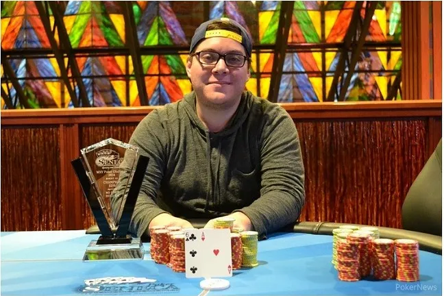 Andy Spears took down Event 12 in the 2014 Western New York Poker Challenge