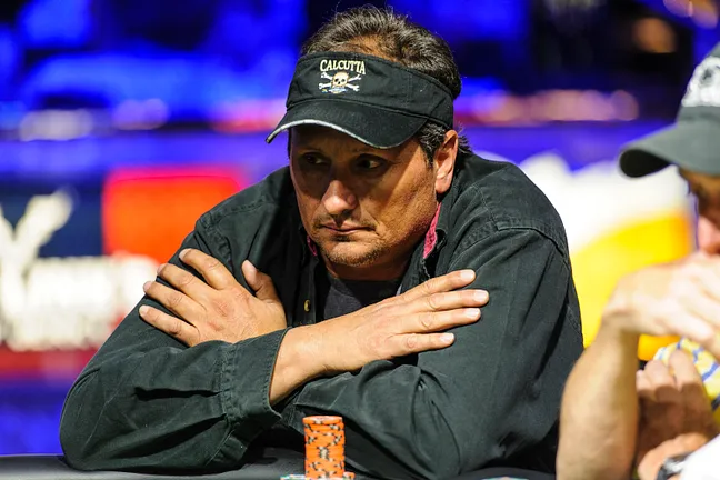 John Holley (Seen Here at the Final Table of the Seniors Championship)