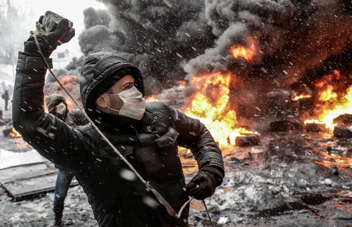 Riots in Kiev