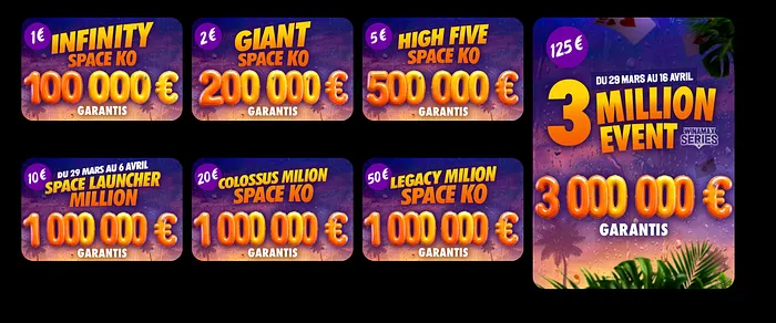 Winamax series flights