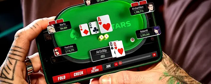 Mesa de No Limit Hold'em no PokerStars