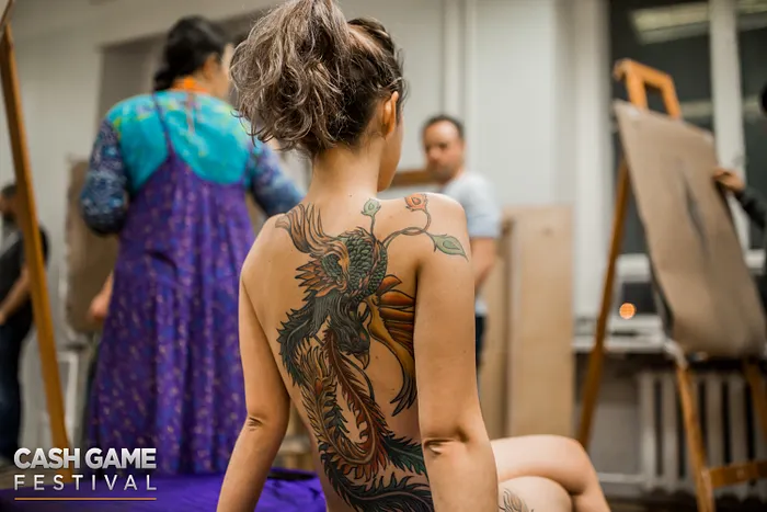 Cash Game Festival Tallinn Painting Session