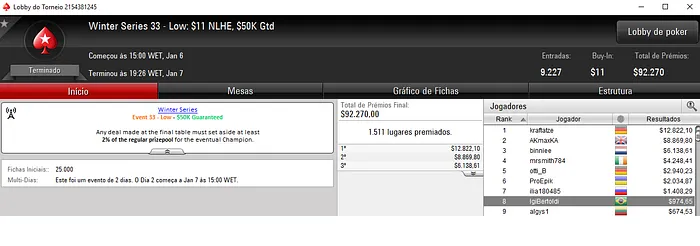 Winter Series: Mathaus 500 Crava Evento #34 Medium (,476) & Mais 101