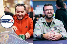 João Sydens e André Akkari no EPT Barcelona Main Event