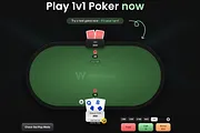 GTO Wizard’s New 1v1 Feature Lets You Play Heads-Up Poker for Free
