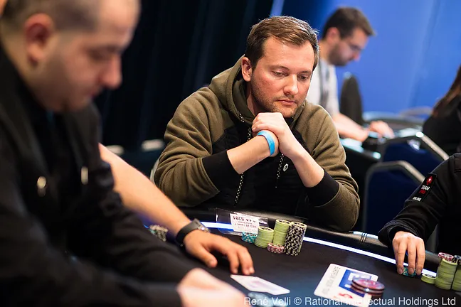 Michal Mrakes at a Previous EPT Event