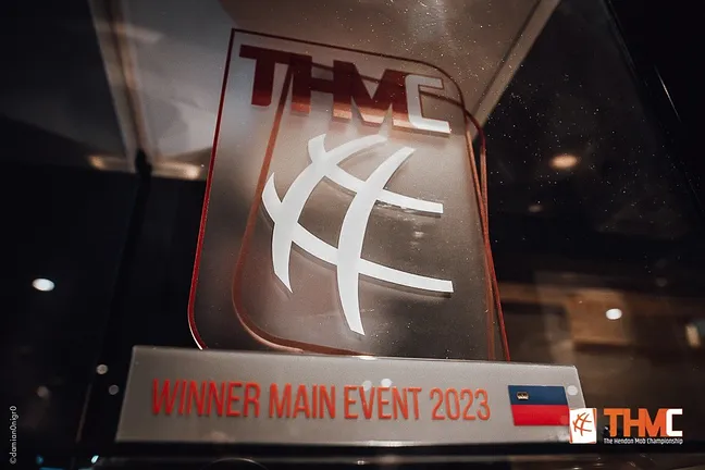 The THMC Liechtenstein Main Event Trophy