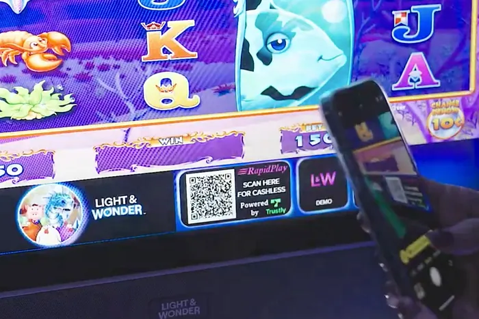 Cashless Slot Machine