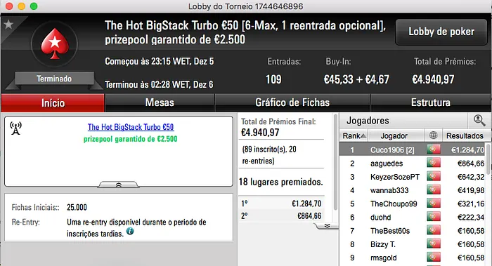 07ThePapi Vence The Big €100 PokerStars.pt & Mais 102