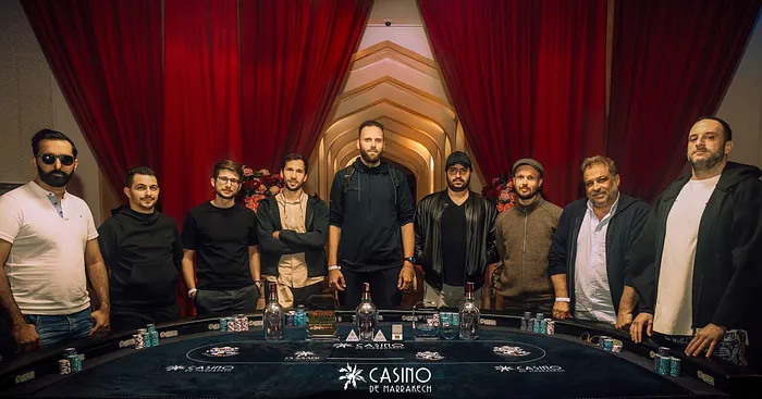 Mesa final do WSOP Circuit Marrakech Main Event