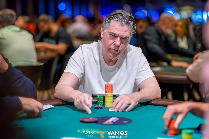 Dominick French no Vamos Poker Tour