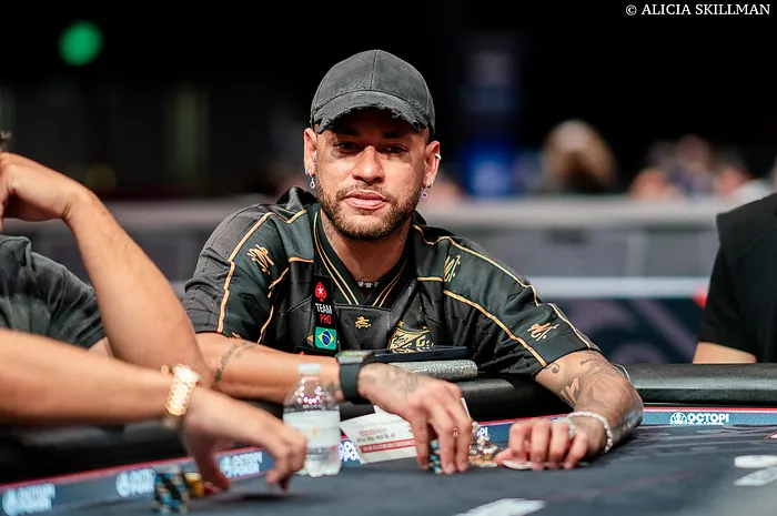 Neymar Bubbles the PokerStars Titans and Finishes Second in the $1K High Roller