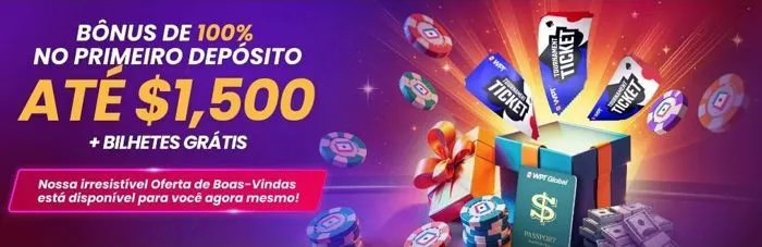 Bônus de Boas-Vindas do WPT Global