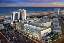 Rendering of proposal to transform the Atlantic Club Hotel Casino into a hotel and waterpark