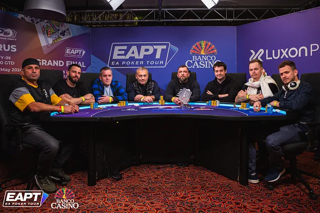 2024 EAPT Bratislava Main Event Final Table