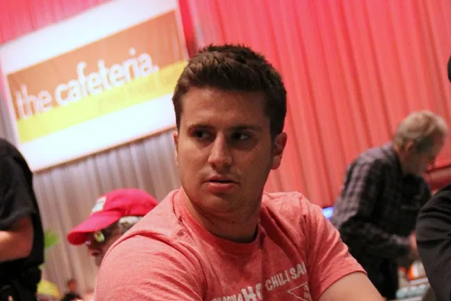 Isaac Baron on Day 3 of the 2014 WPT Borgata Winter Poker Open Main Event