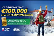 Win A €100k Golden Pass To The Festival Bratislava with WPT Global