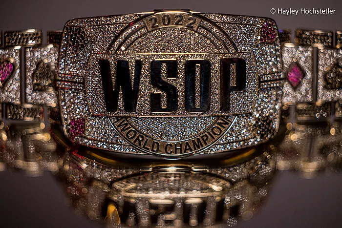 2022 WSOP Main Event Bracelet