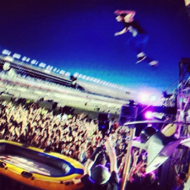 Poker Players in Las Vegas Partake in Electric Daisy Carnival Festivities 110