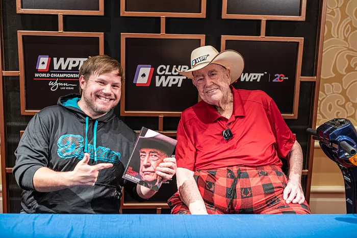 Chad Holloway and Doyle Brunson