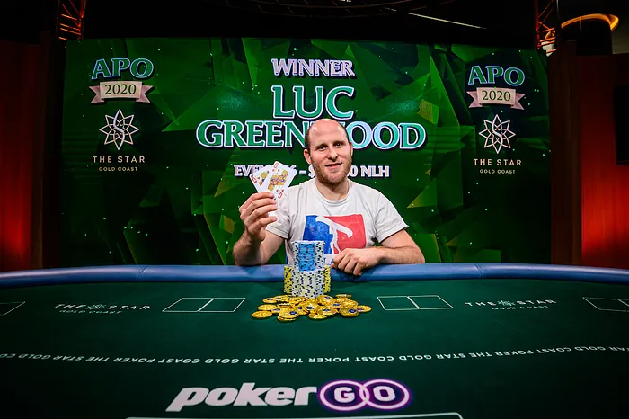 Luc Greenwood Wins Australian Poker Open Event #6