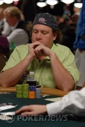 Gavin Smith accumulated a nice stack throughout the day