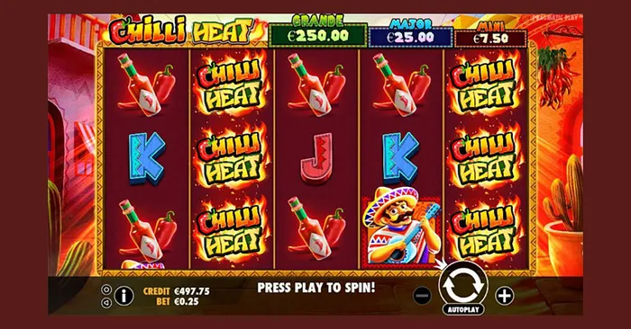 Chilli Heat Slot Bonus