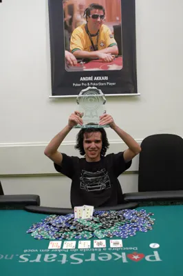 Leonardo Perrone Campeão - 100K Garantidos do Omega Texas Clube 0001