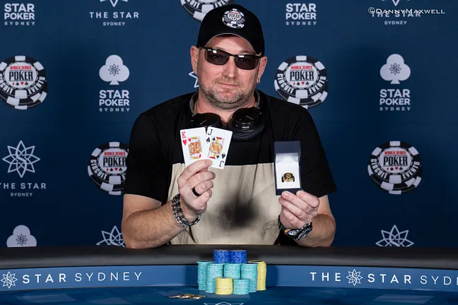 Robert Sutherland - 2018 WSOP International Circuit The Star Sydney $880 Short Deck Winner