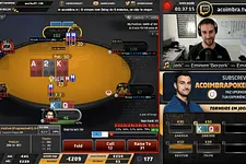 André Coimbra no Twitch Poker