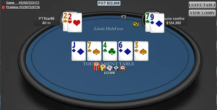 Team PokerStars Pro Nuno zumy Coelho Vence Etapa 16 PT Poker Series 102