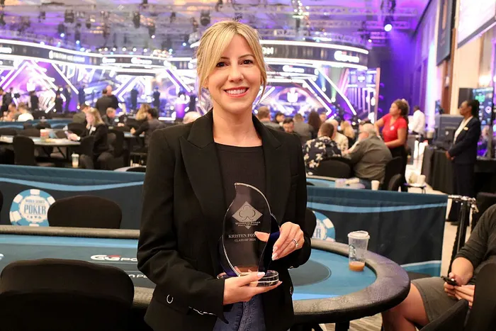 Kristen Foxen Women in Poker Hall of Fame