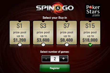pokerstars spin&go