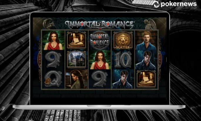 Immortal Romance slot screenshot