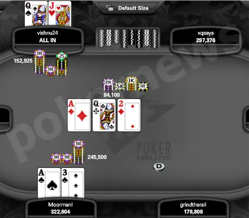 Full Tilt Poker FTOPS XIII Event #17 : Moorman et Dhorasoo font le show 110