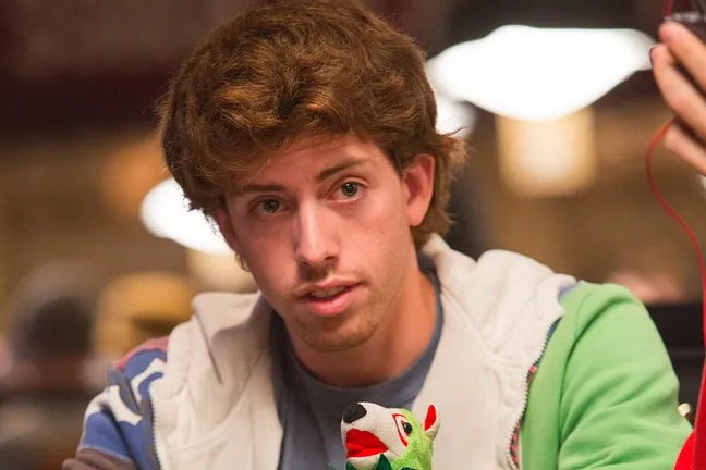 PokerNews Blogger Jesse Capps (Seen Here Playing an Earlier WSOP Event) is Trying His Luck Here at the Little One for One Drop