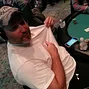 Chris Tryba's coffee stain on Day 1a of the 2013 WSOP Circuit Foxwoods.