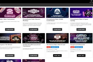 Borgata Poker Pennsylvania promos and bonuses