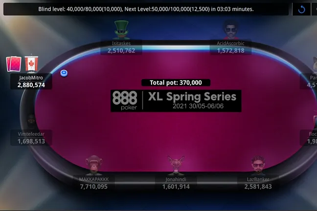 Final Table Stacks