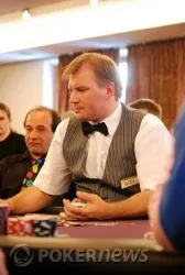 Dealer Willi - resolutely refusing to deal the final hand