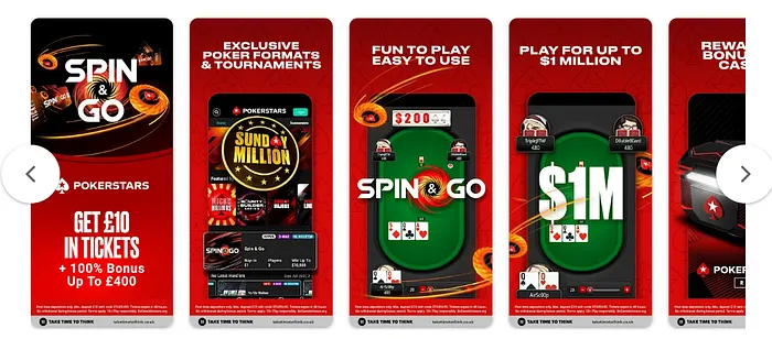 App de PokerStars para Android