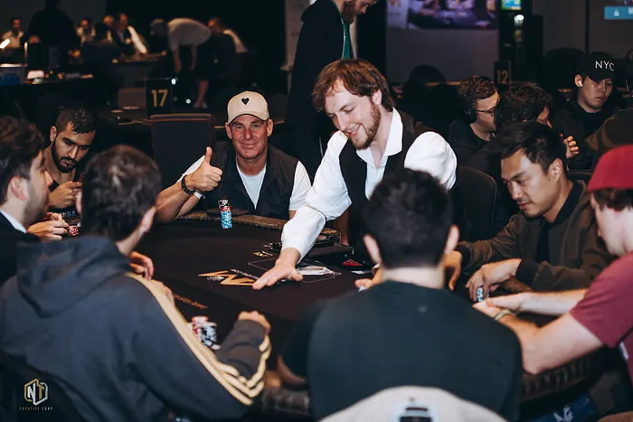 Shane Warne at the 2020 Aussie Millions