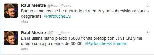 Leo Margets y Raúl Mestre pasan al Día 2 de la final del Partouche Poker Tour 102